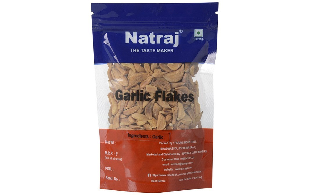 Natraj Garlic Flakes    Pack  50 grams